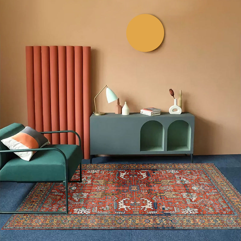 Boheemian Southwestern Patroon Tapijten Multi-kleuren Polyster Area Tapijt Non-slip Backing Washable Area Rug voor decoratie