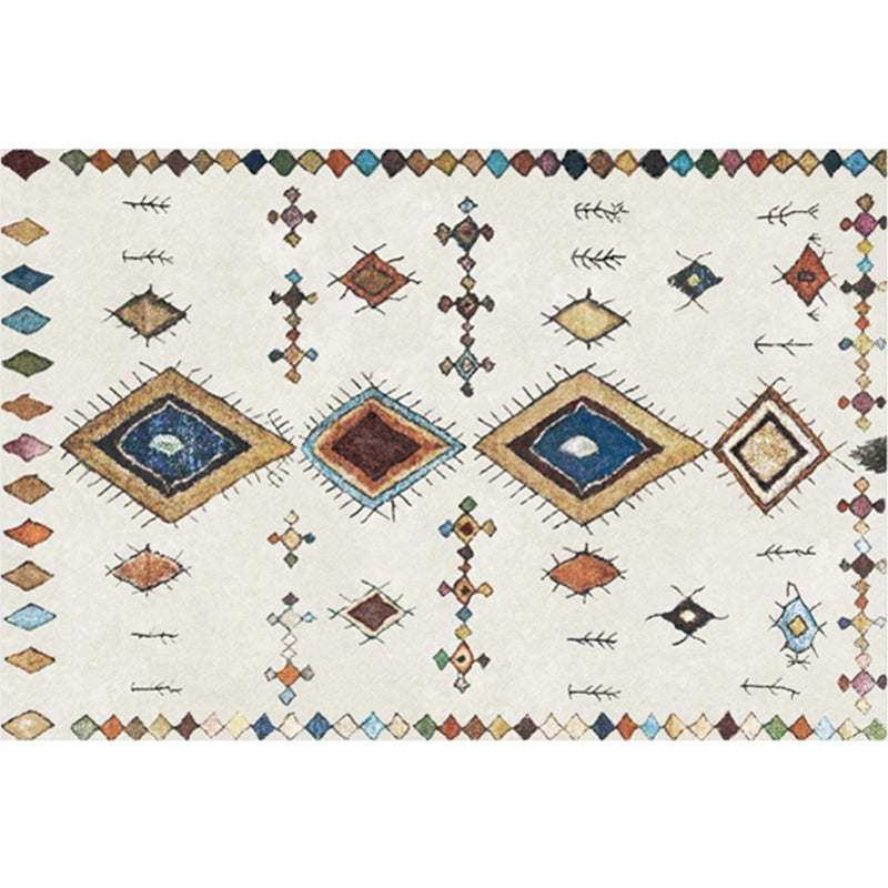 Alfombra de decoración moderna de la alfombra de la alfombra del área geográfica del área de los colores múltiples