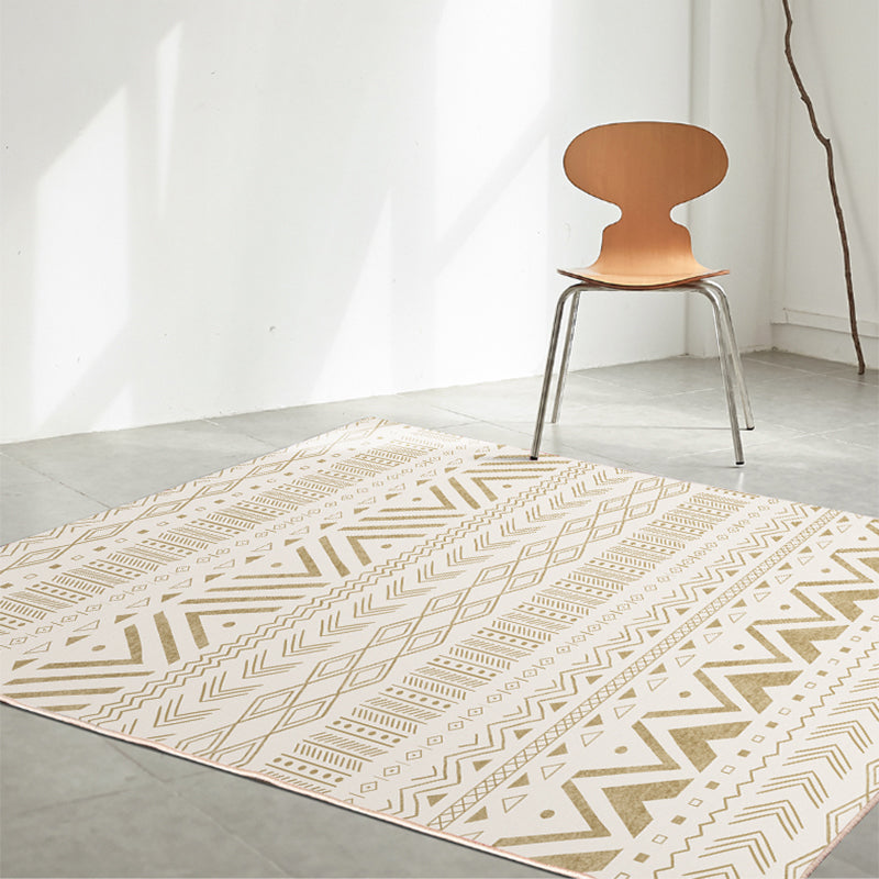 Alfombra boho boho múltiple color alfombra de área impresa de área impresa