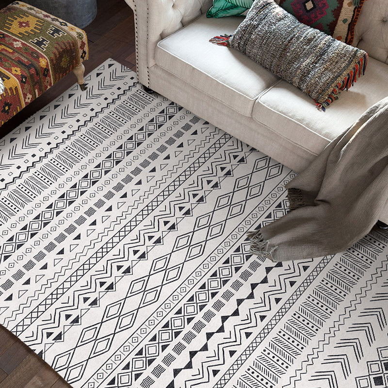 Alfombra boho boho múltiple color alfombra de área impresa de área impresa
