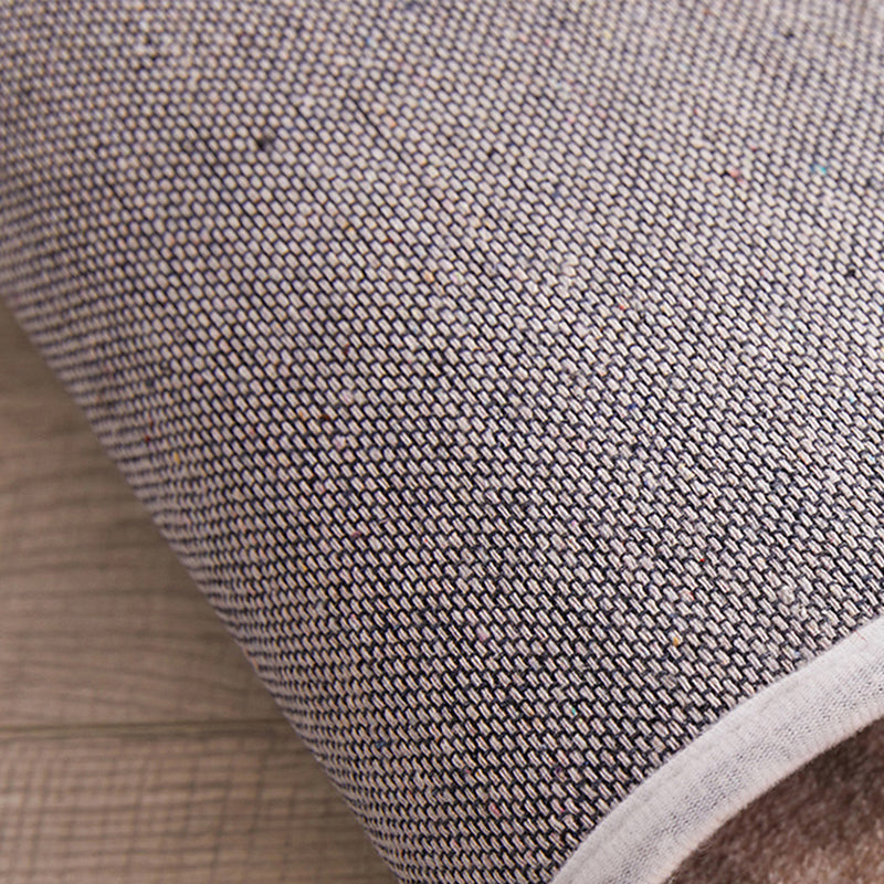 Mehrfarbiger Heimdekorationsteppich, einfacher Ombre-Innenteppich, Polyester, haustierfreundlich, waschbar, rutschfester Teppich