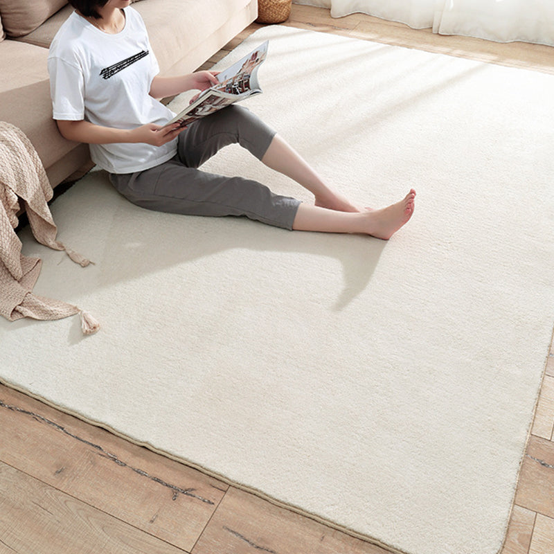Tappeto per camera da letto casual Tappeto per interni in tinta unita multicolore Tappeto sintetico resistente alle macchie di facile manutenzione