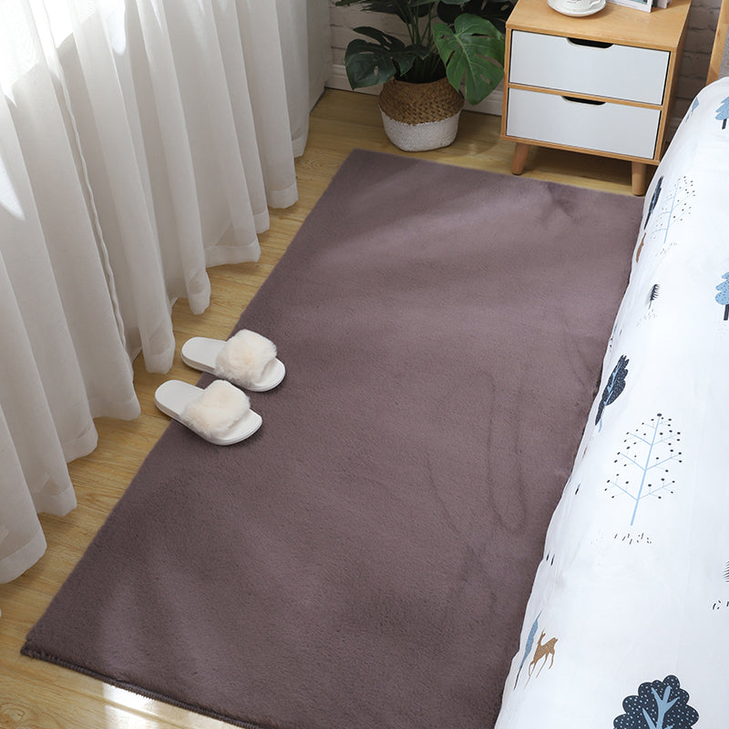 Alfombra de decoración de habitación simple alfombra de área de área múltiple alfombra mezquina mezclada con una alfombra lavable sin deslizamiento