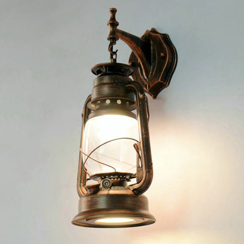 Lampada a parete a 1 luci a parete Light Vintage Lantern Ferosene Lighting for Restaurant