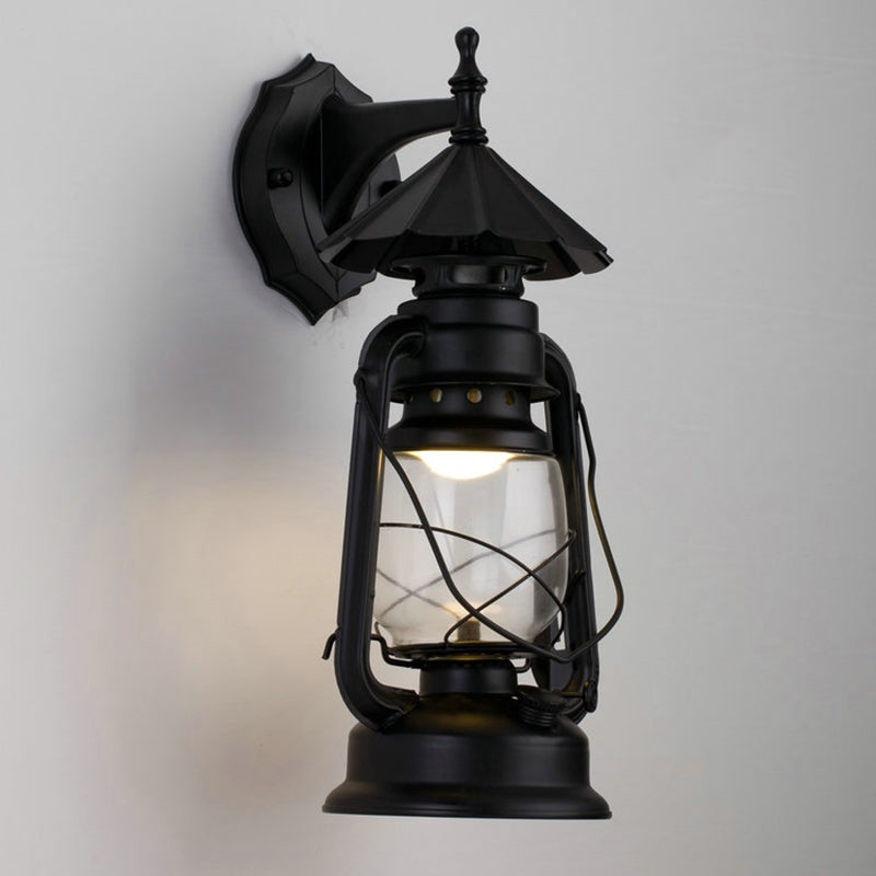 Lampada a parete a 1 luci a parete Light Vintage Lantern Ferosene Lighting for Restaurant