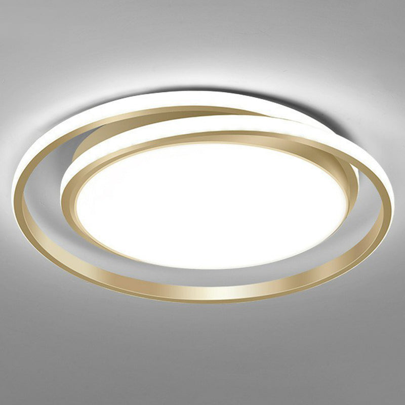 Acrylic Round LED Flush Mount Light Simplicity Flush Mount Ceiling Light for Bedroom