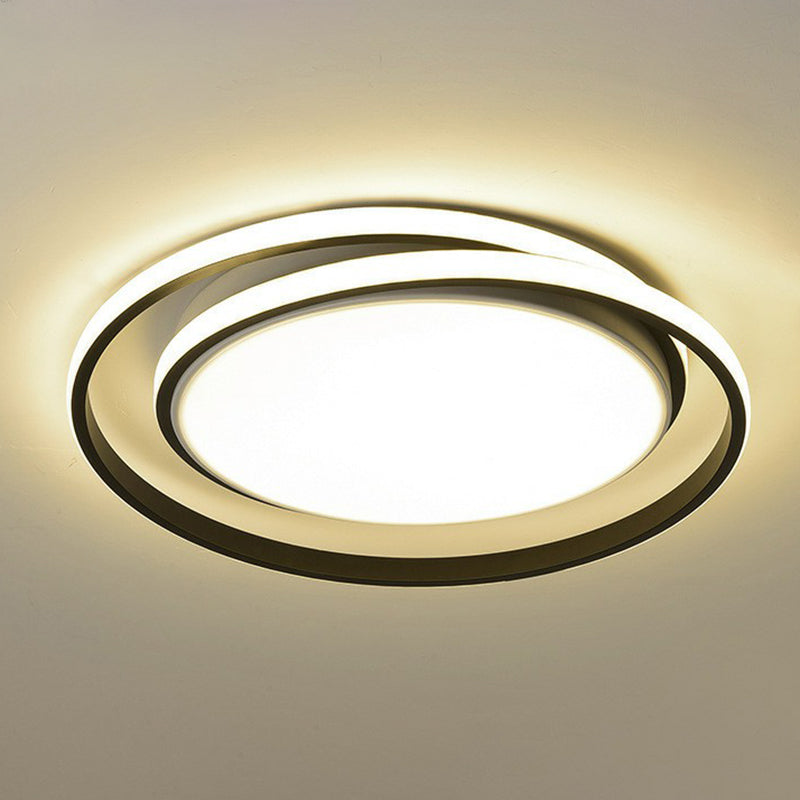 Acryl Ronde LED Inbouwlamp Eenvoud Inbouwplafondlamp voor slaapkamer