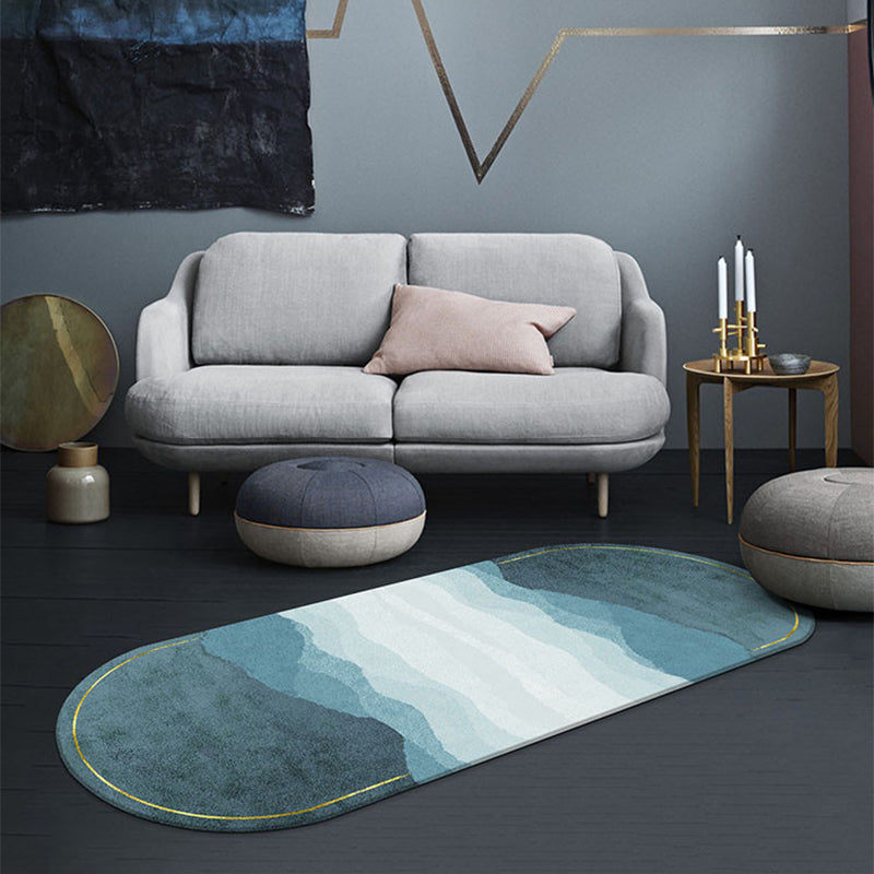 Casual Multi Color Chinese Rug Nylon Abstract Patterned Carpet Pet Friendly Stain-Resistant Indoor Rug for Living Room