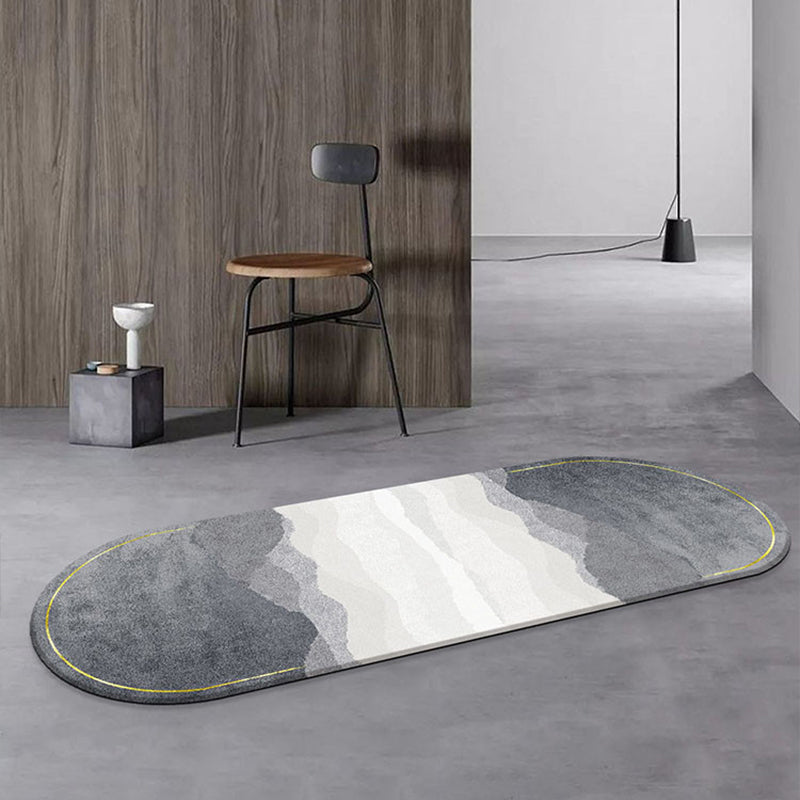 Casual Multi Color Chinese Rug Nylon Abstract Patterned Carpet Pet Friendly Stain-Resistant Indoor Rug for Living Room