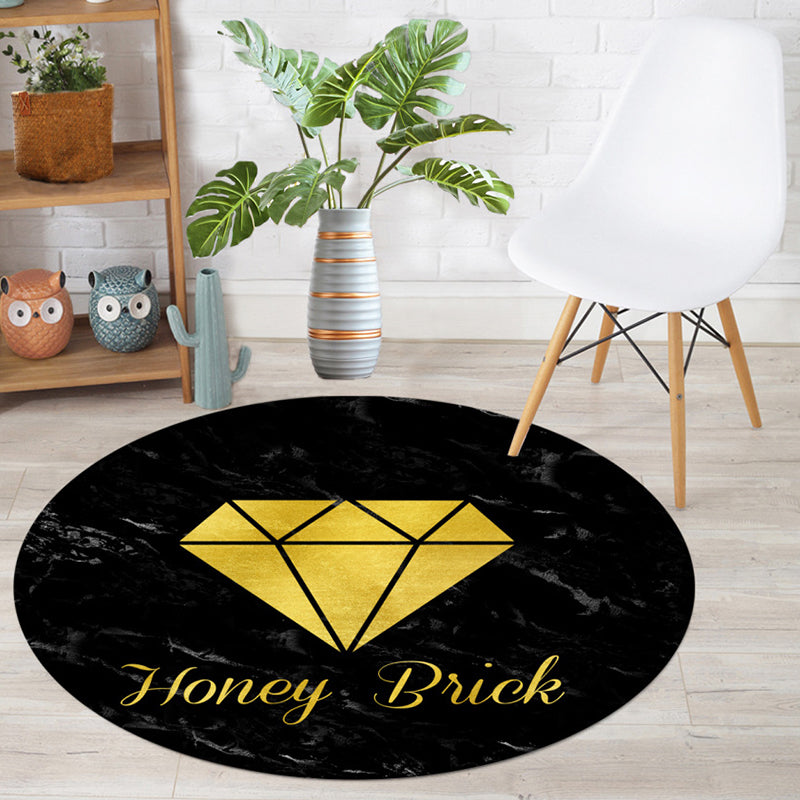 Klassischer Colorblock Teppich mehrfarbiger Einfachheit Teppich Polypropylen Anti-Rutschflecken-resistenter Innenteppich für Dekor