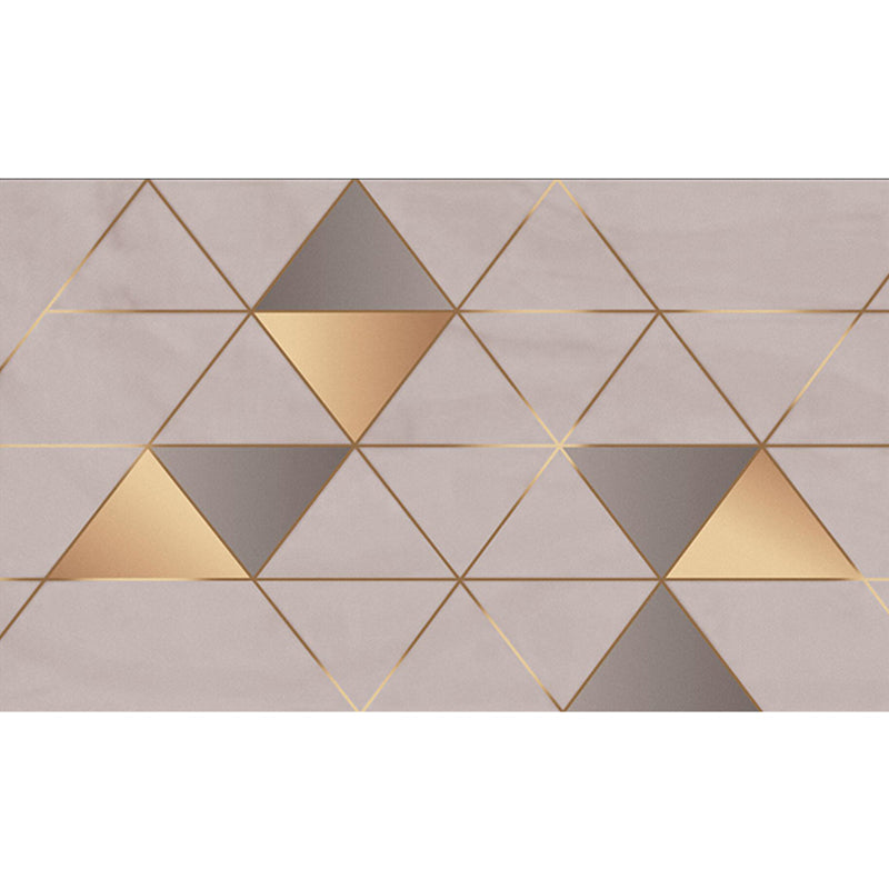 Comfort Bedroom Rug Multi Colored Geometric Printed Area Carpet Polyster Anti-Slip Backing Pet Friendly Rug