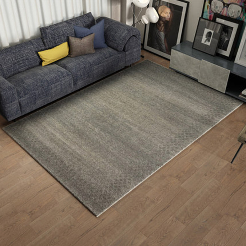 Nordic Living Room Rug Multicolor Abstract Print  Area Carpet Polyster Easy Care Machine Washable Indoor Rug