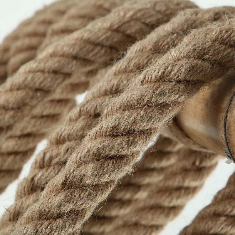 Pendre industriel pendant la corde de chanvre de chanvre suspendue