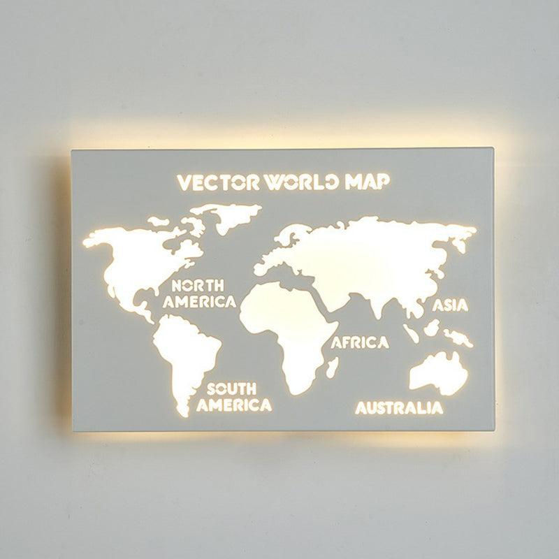 Shaded Living Room Wall Sconce Light Acrylic Minimalist LED Wall Mounted Lighting