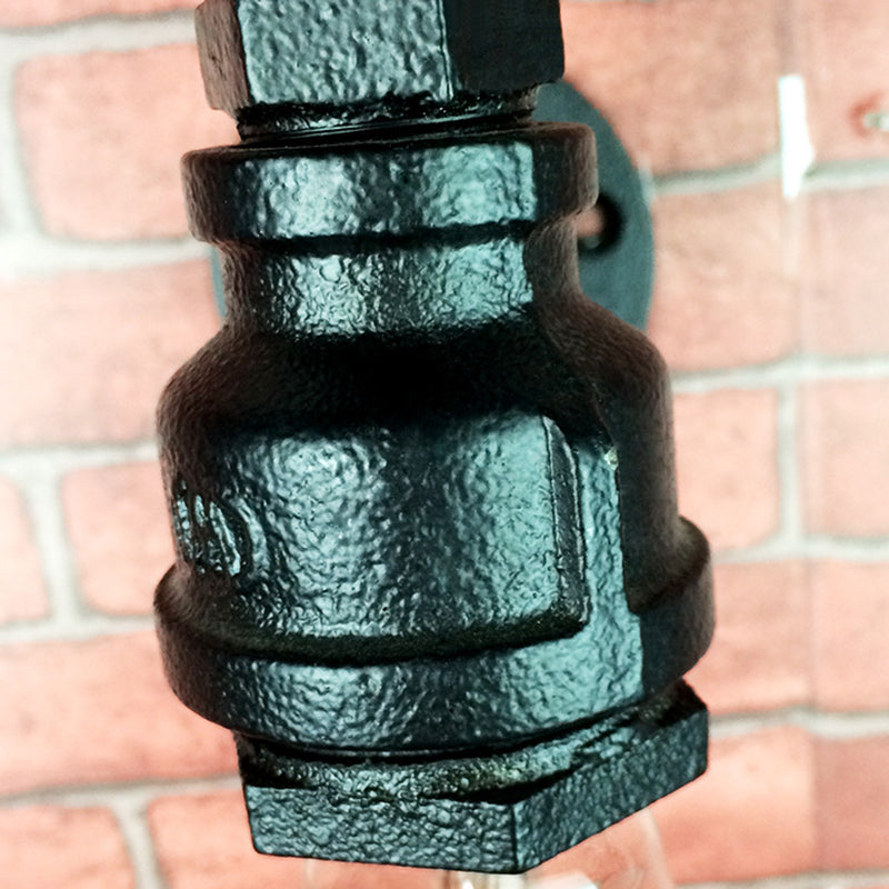 Puls Eisenwandbeleuchtung antikes 1-Licht-Restaurant Wandhalterung Licht mit Dekorationsventil