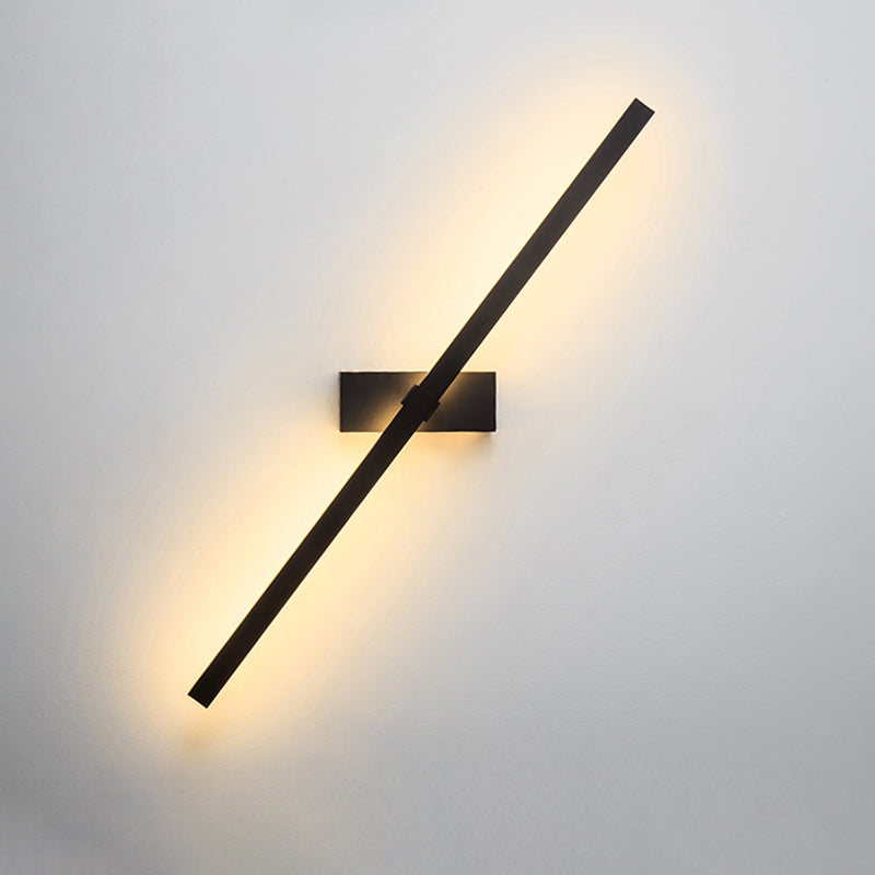 Stick Sala LED Lámpara de pared LED de aluminio Aluminio Nórdico Rotato de luz de luz de luz de luz