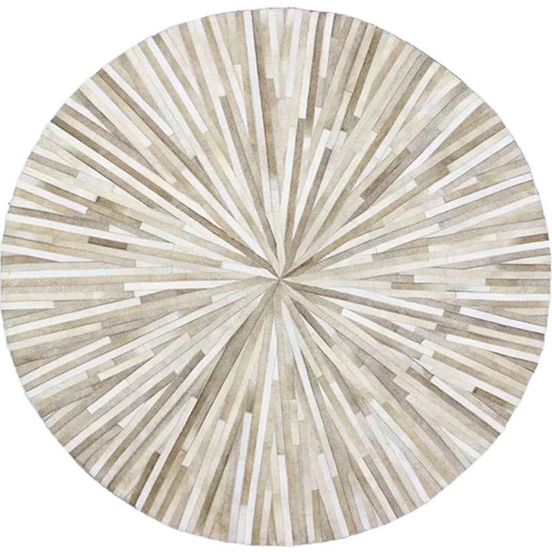 Multicolor kreativer Teppich Kuhladenstreifen bedruckte Bereich Teppich Haustierfreundlicher Maschinenwaschableie für Dekoration