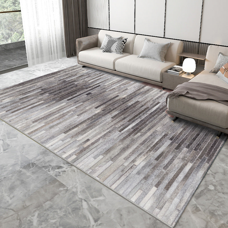 Multi Color Parlor Rug Luxury Plaid Print Area Rug Polypropylene Pet Friendly Easy Care Indoor Rug