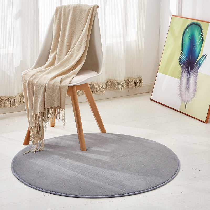 Simplicity Room Teppich Multi-Farben Festfarbbereich Teppichsynthetik Nicht-Schlupf-Backing Easy Care Waschable Innenenteppich
