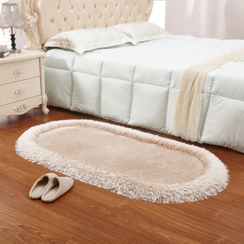 Lässige Schlafzimmer Teppich mehrfarbigem Farbbereich Teppichpolyster Anti-Rutsch-Rücken-Beutel-resistenter Teppich