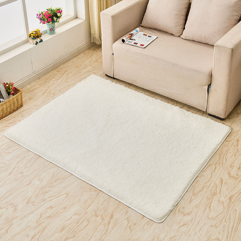 Lässiger, einfarbiger Teppich, mehrfarbiger Teppich aus Polypropylen, haustierfreundlich, pflegeleichter Innenteppich für das Wohnzimmer