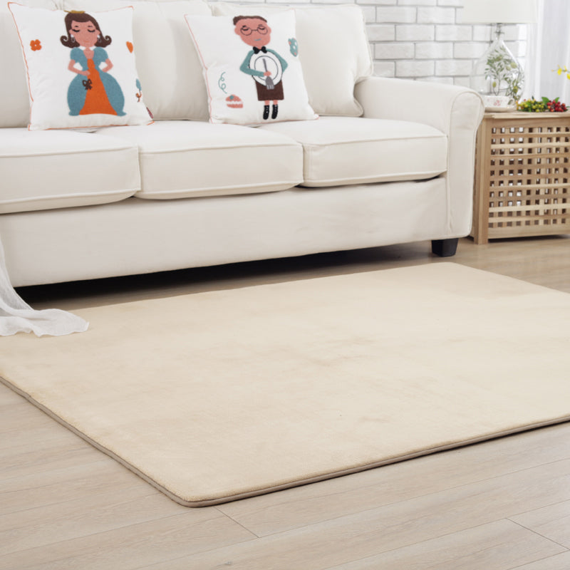 Tapis nature naturel multi-couleurs Polyster Tapis lavable non résistant aux teintures sans glissement