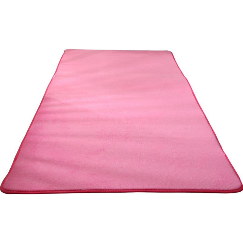 Alfombra de dormitorio simplicidad Área lisa multicolor polipropileno Alfombra resistente a las manchas sin deslizamiento