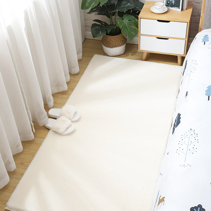 Tapis uni décontracté, multicolore, moderne, en polypropylène, antidérapant, lavable, adapté aux animaux de compagnie, pour chambre