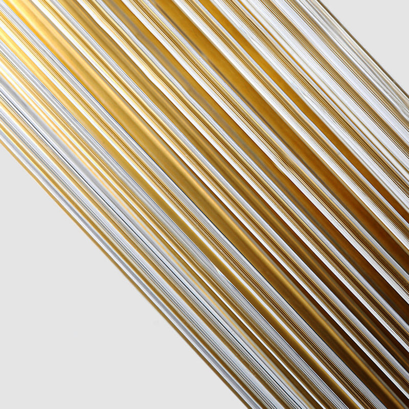 Messing Lineare Wandlampe moderne stilvolle 2 Lichter klarer Kristallwand Lichtleuchte mit Zylinderform