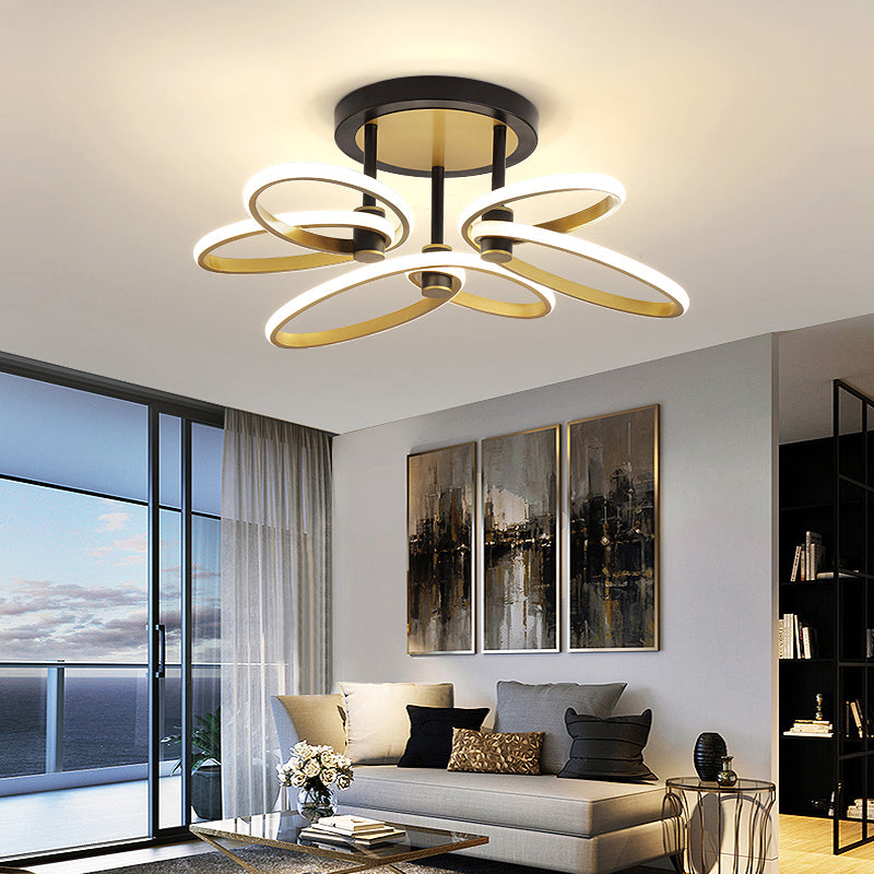 Butterfly LED semi-rince