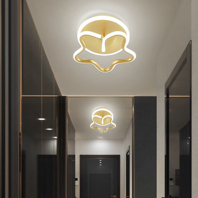 Acrylic Star LED Flush Mount Lighting Contemporary Flush Mount Ceiling Light for Corridor