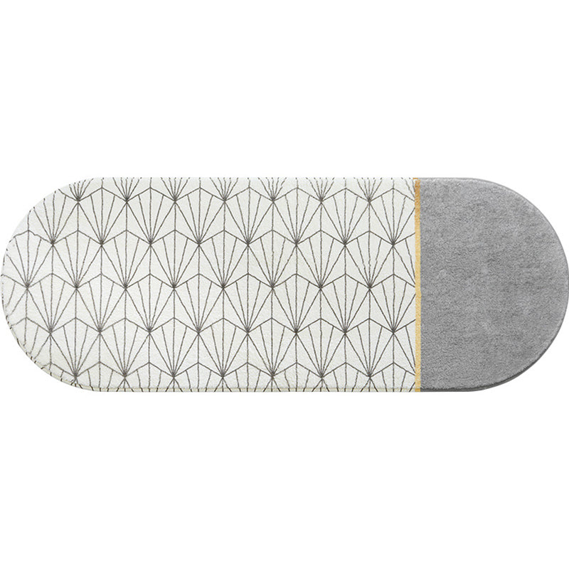 Multi-Color Bedroom Rug Comfort Geometric Print Indoor Rug Polypropylene Anti-Slip Backing Easy Care Carpet