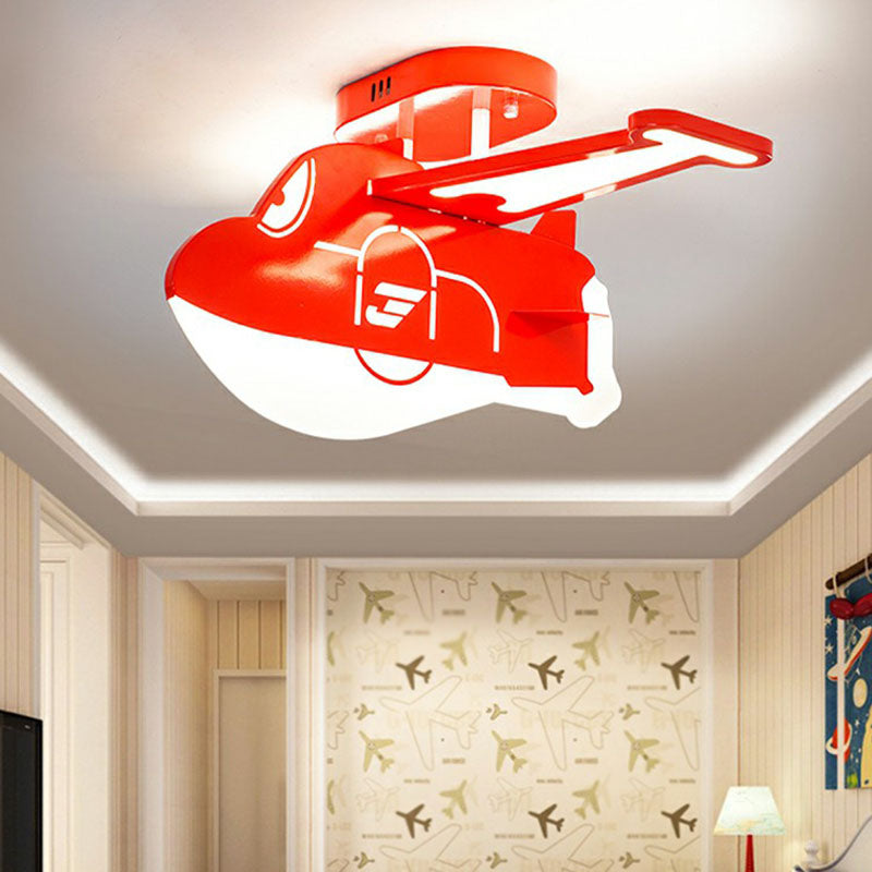 Acrylic Plane Flush Light Minimalist LED Flush Ceiling Light Fixture for Child Room