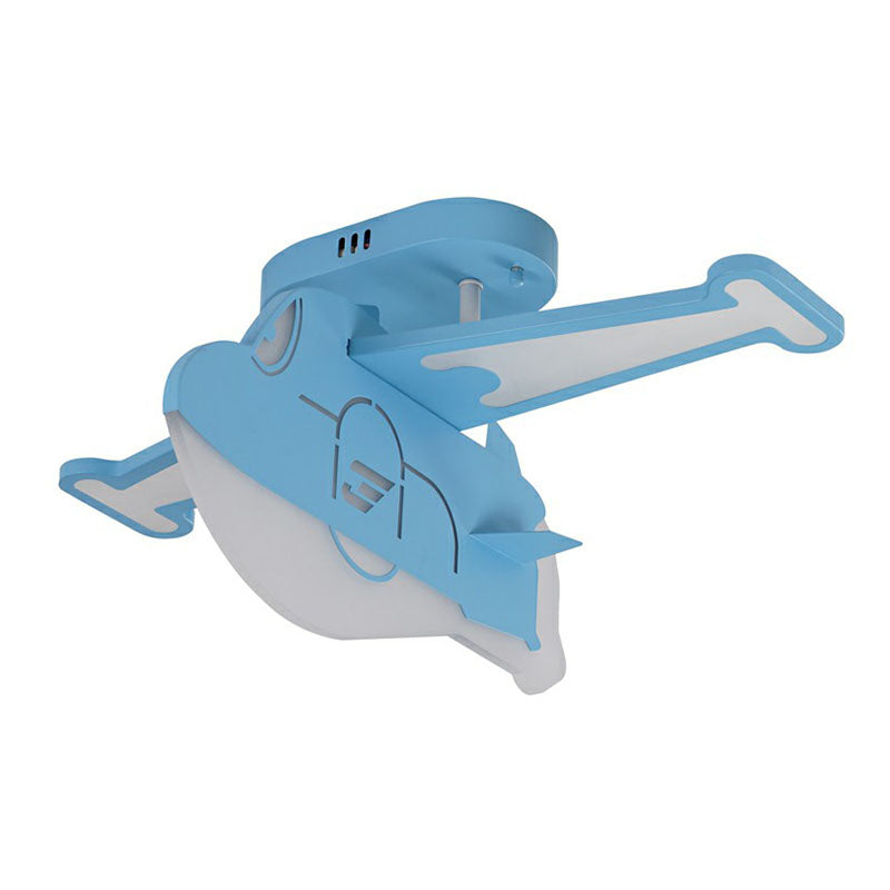 Acrylic Plane Flush Light Minimalist LED Flush Ceiling Light Fixture for Child Room