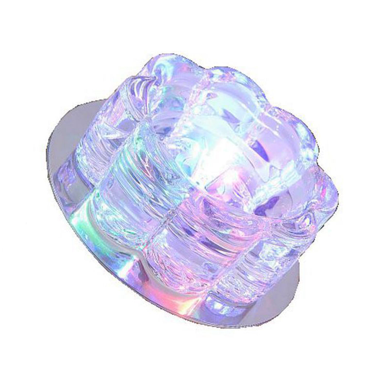 Blossom Crystal Flush Ceiling Light Contemporary Clear LED Flush Mount Lighting Fixture