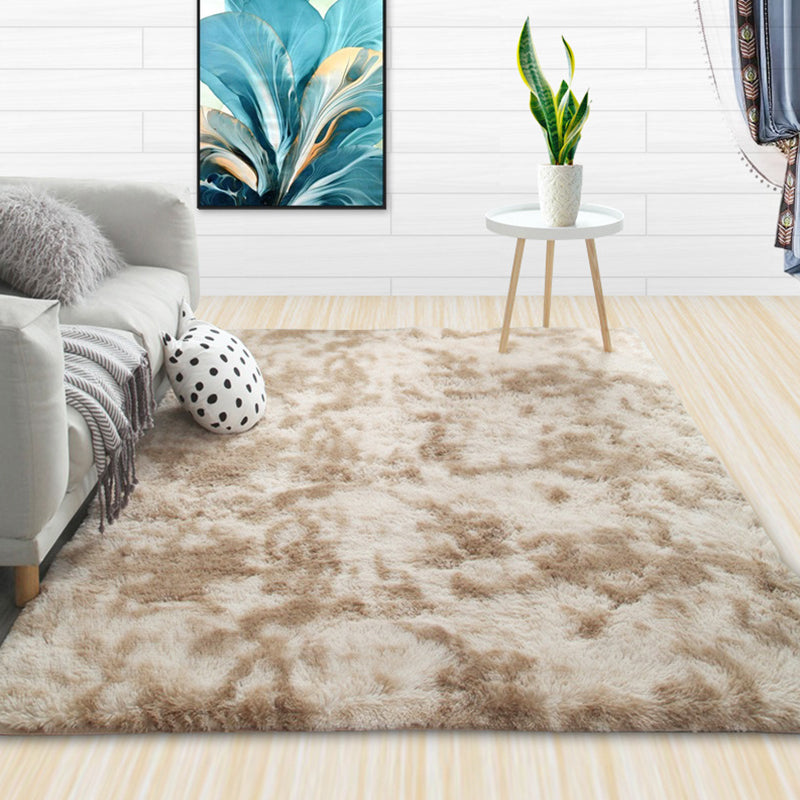 Tir à cravate décontractée Dye Rapis multicolore Machine de tapis moelleux