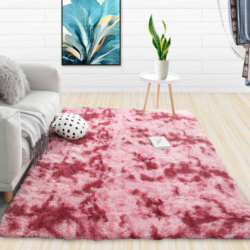 Tir à cravate décontractée Dye Rapis multicolore Machine de tapis moelleux