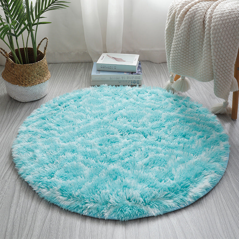 Synthétique à imprimé géométrique multicolore Synthétique relaxant tapis relaxant Tymage résistant à glisser le tapis lavable pour la maison