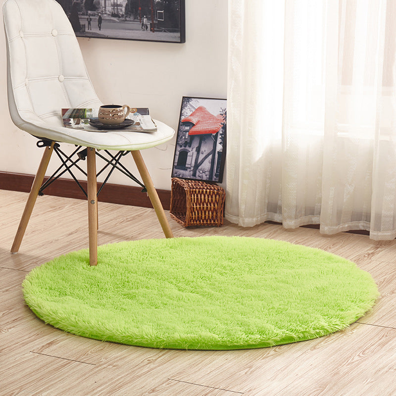 Hübscher minimalistischer Teppich, mehrfarbiger einfarbiger Teppich, maschinenwaschbarer, rutschfester, haustierfreundlicher Teppich für Zuhause