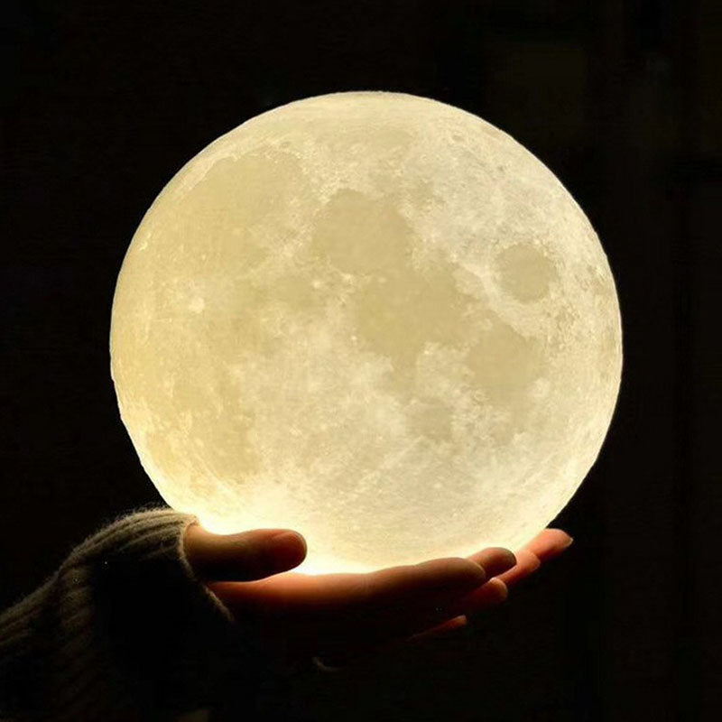 Moon Restaurant Suspension Lampe Metall künstlerische LED Hängende Decke Licht in Weiß