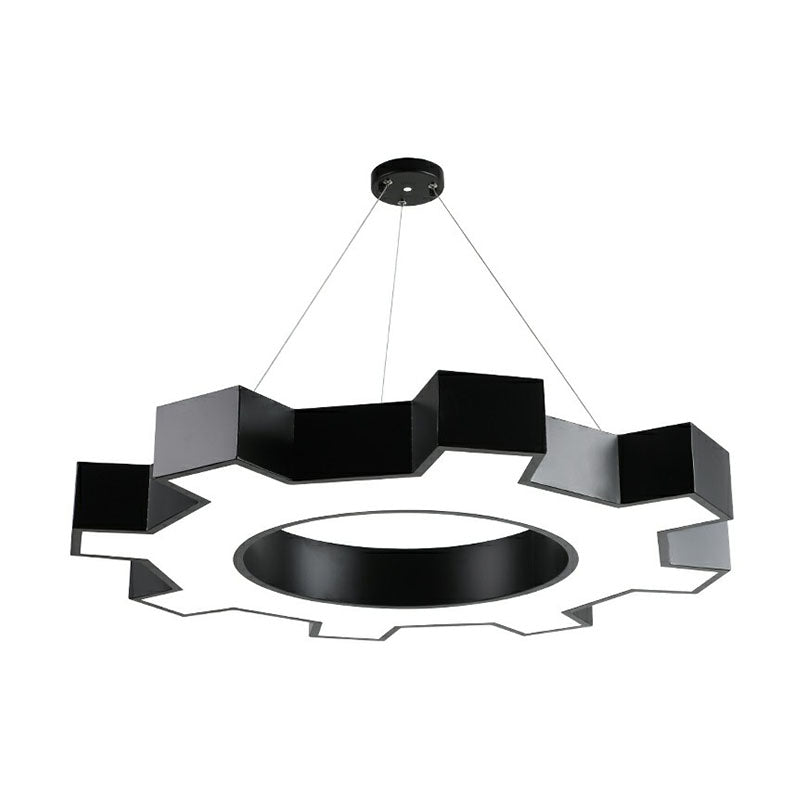Attrezzatura della sala conferenze Luce a soffitto LED ACRILICO LAMDURA MODERNA MODERNA IN NERO