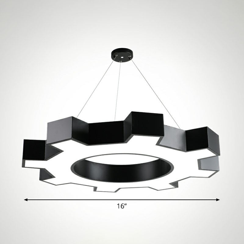 Attrezzatura della sala conferenze Luce a soffitto LED ACRILICO LAMDURA MODERNA MODERNA IN NERO