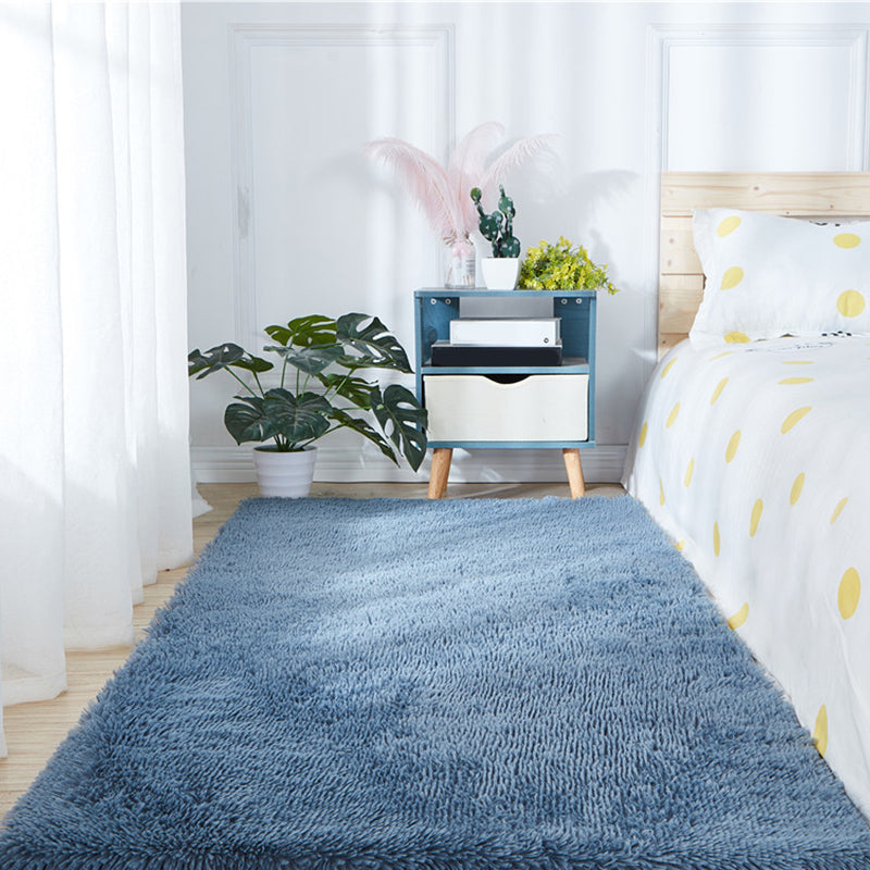 Eenvoud slaapkamer vloerkleed veelkleurig gewone vloerkleed ruige huisdiervriendelijke anti-slip vacuümreinigingskleed
