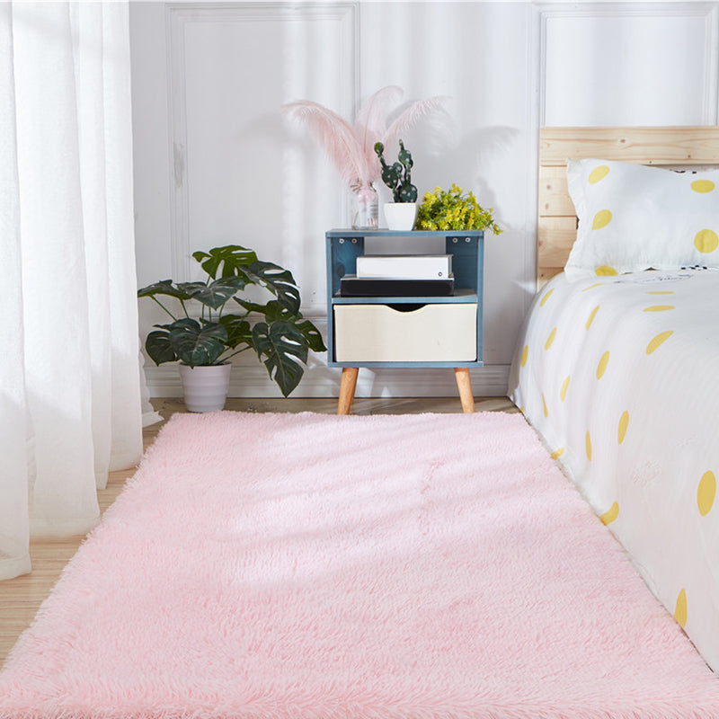 Eenvoud slaapkamer vloerkleed veelkleurig gewone vloerkleed ruige huisdiervriendelijke anti-slip vacuümreinigingskleed