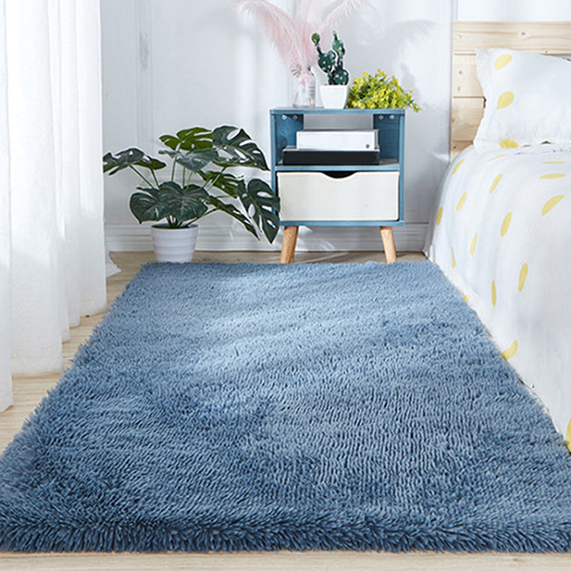 Eenvoud slaapkamer vloerkleed veelkleurig gewone vloerkleed ruige huisdiervriendelijke anti-slip vacuümreinigingskleed