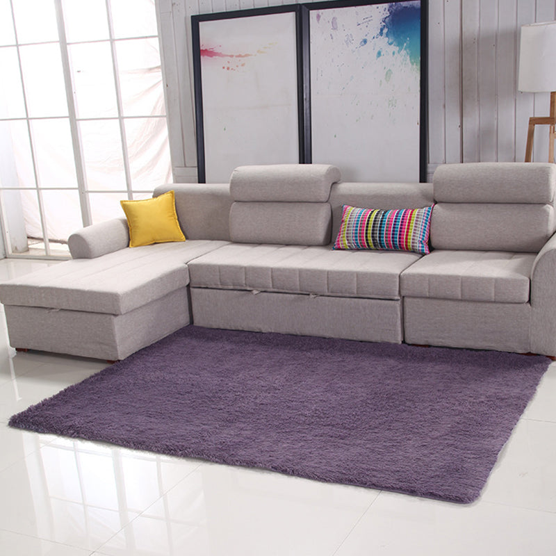 Einfacher einfacher Teppich Multikolor künstlicher Wollteppich Anti-Rutschtier-Friendly-Teppich für Wohnzimmer