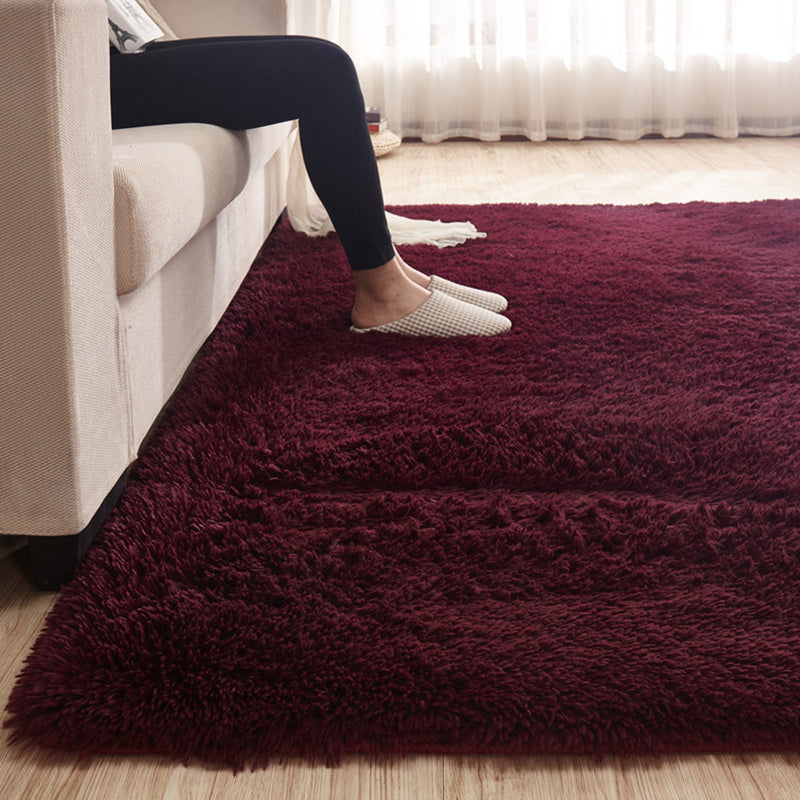 Mehrfarbiger nordischer Innenteppich Synthetischer Wolle ohne Rutschtierfreund-Fleckenfest-Resistant Teppich für tolles Zimmer