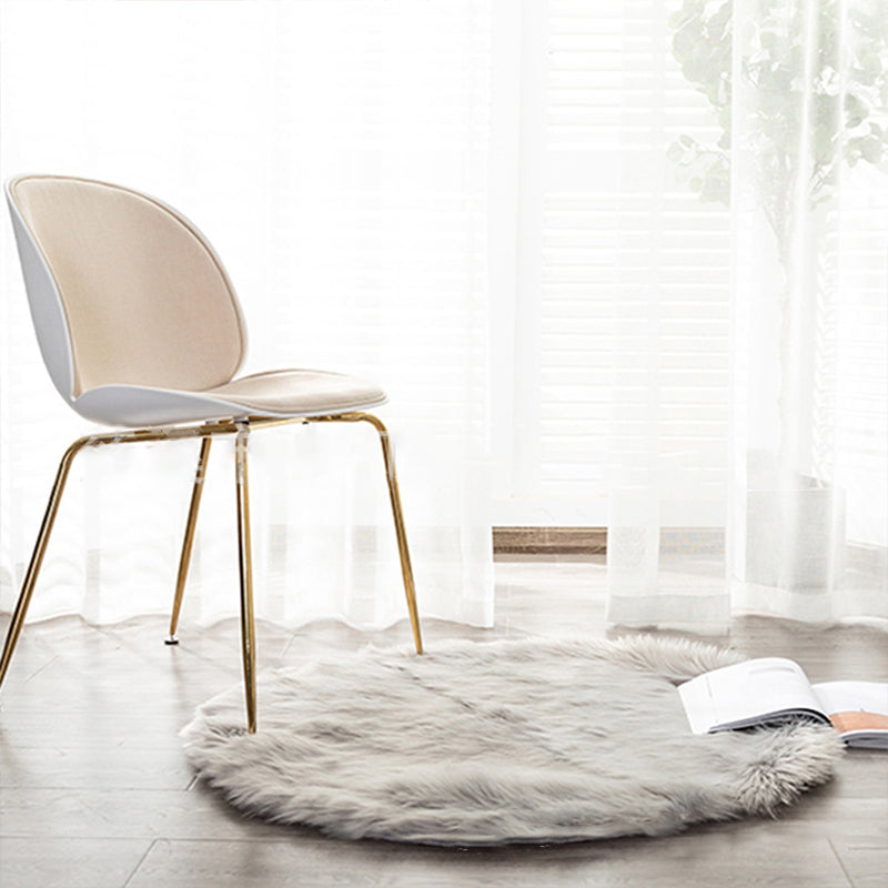 Tapé de tapis nature épais Multicolor Area Minimalisme Carpet Artificial Wool Pet Friendly Anti-Slip Backing Washable Tapis pour le salon