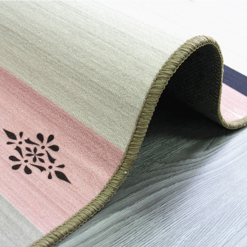 Primitief tribale vloerkleed Multicolor geometrie Tapijt Anti-slip achterste Wasbare vlekbestendig gebied Rug voor slaapkamer
