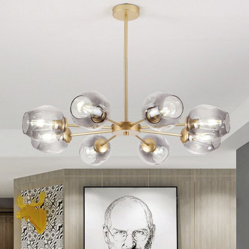 Lámpara de vidrio de lámpara de vidrio de hoyis